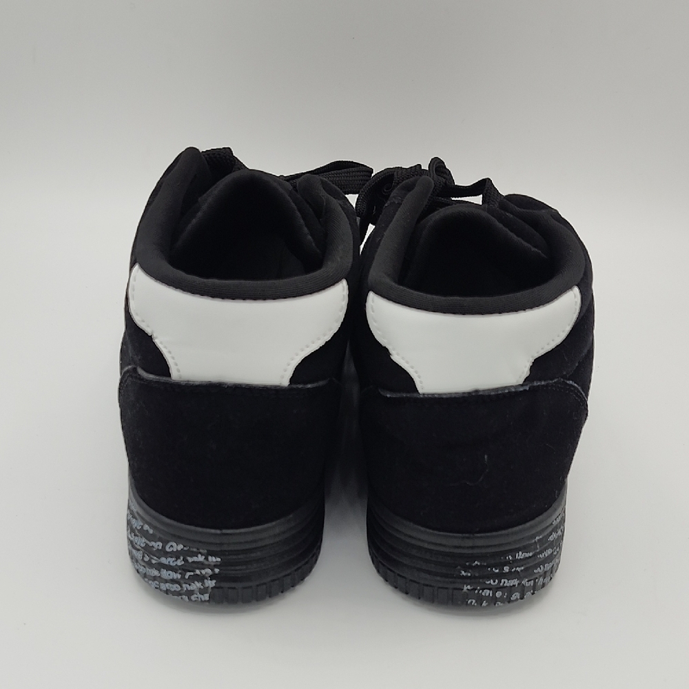 Women's Black High-Top Sneakers - Picture 3 of 6